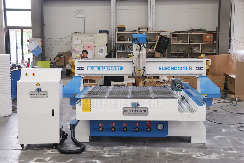 Affordable 1313 Rotary Axis CNC Router will be Sent to Peru