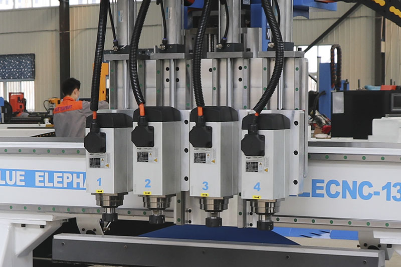 Affordable 1325 Multi Head Wood CNC Router with 4 Spindles for Sale