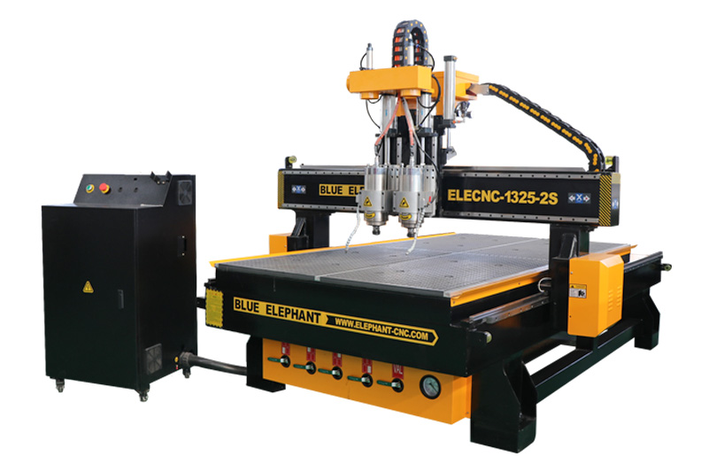 Economic 1325 Double Head Wood Working Machine for Kitchen Cabinet