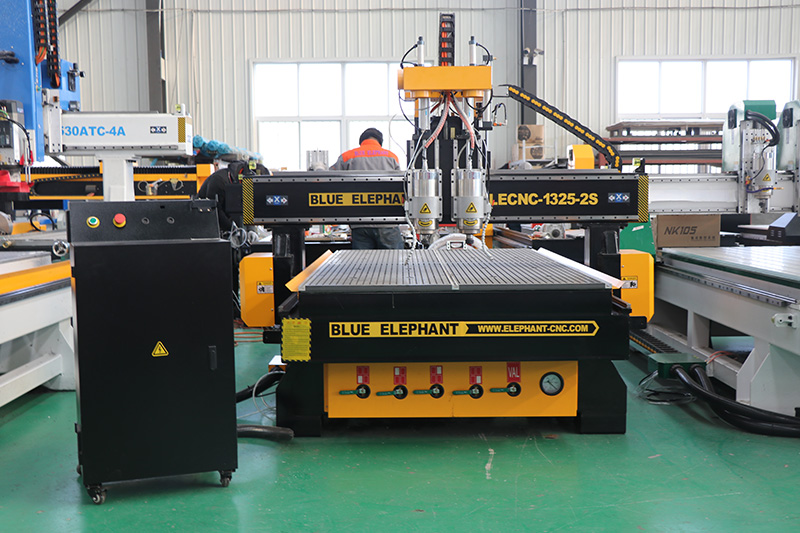 Economic 1325 Double Head Wood Working Machine for Kitchen Cabinet