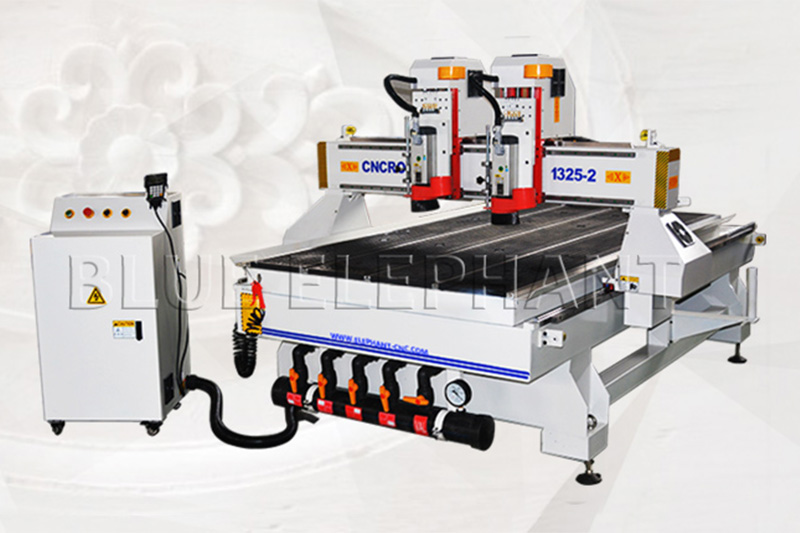 Top Ranked 1325 Double Head CNC Router for Sale at Cost Price