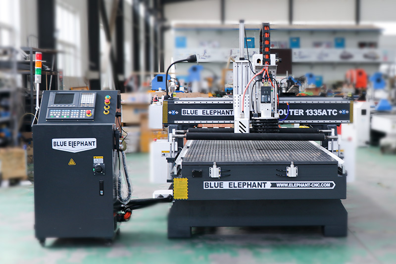 Shop 1335 ATC CNC Router with Germany EOT-3 Oscillating Knife for Sale