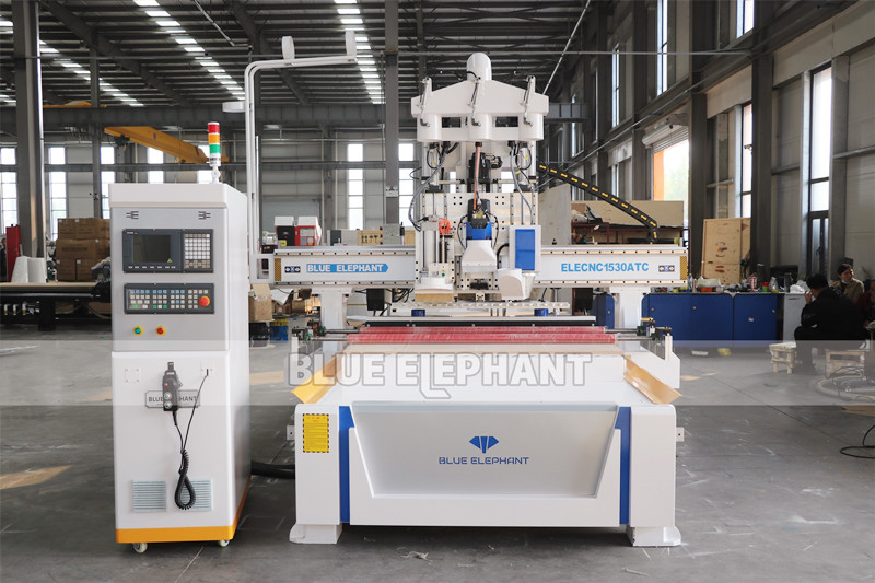 1530 Loading & Unloading Nesting CNC Machine with Labeling System will be Sent to America