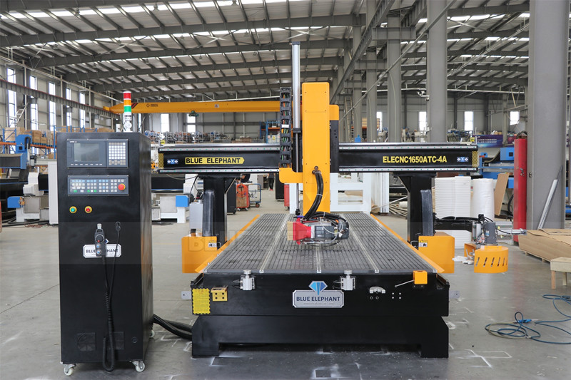 1650 ATC 4 Axis CNC Woodworking  Machine will be Sent to America