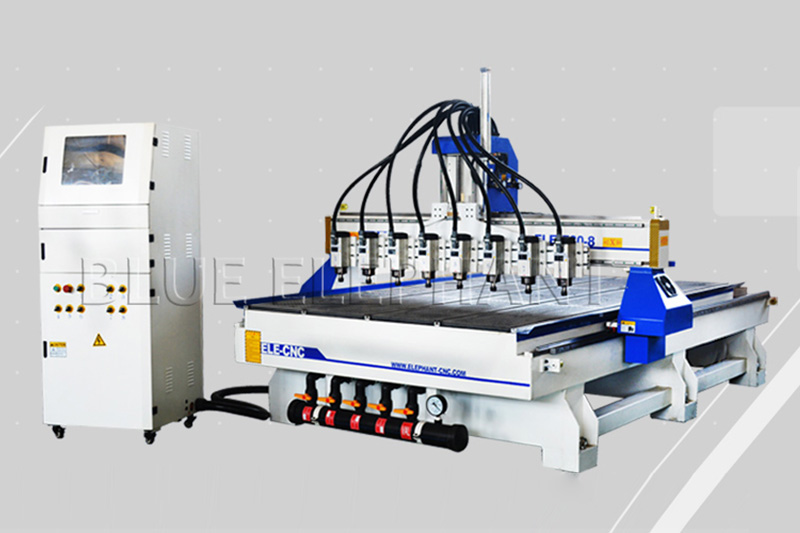 Special Desgin 1730 Multi Spindles Woodworking CNC Machine with 8 Spindles