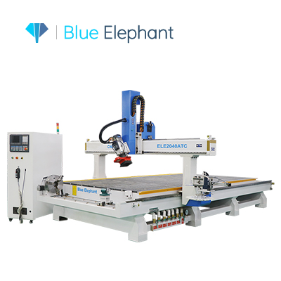 Best 2040 ATC CNC Router Wood Working Machine with Rotary Device