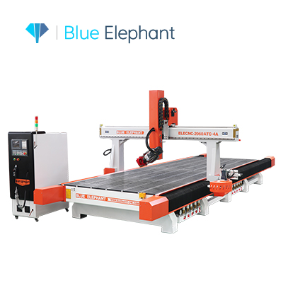 Industrial 2060 ATC 4 Axis 3D CNC Wood Carving Machine