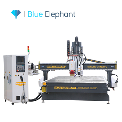 Industrial 2133 Heavy Duty ATC CNC Machine with Oscillating Knife