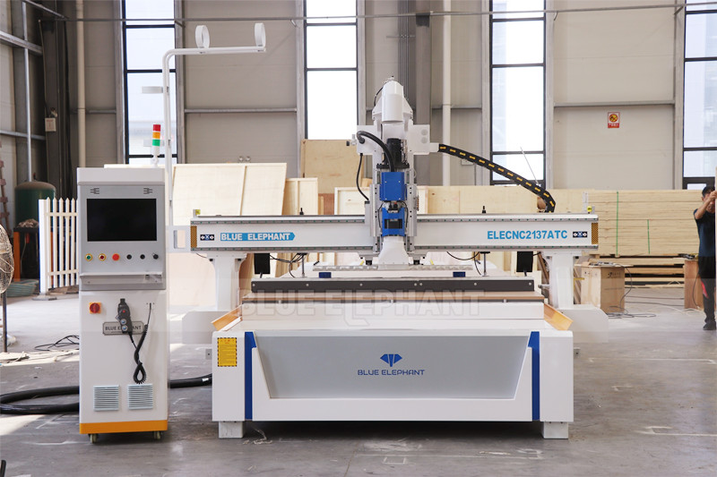 Multi Functional 2137 Linear ATC CNC Nesting Machine will be Sent to America