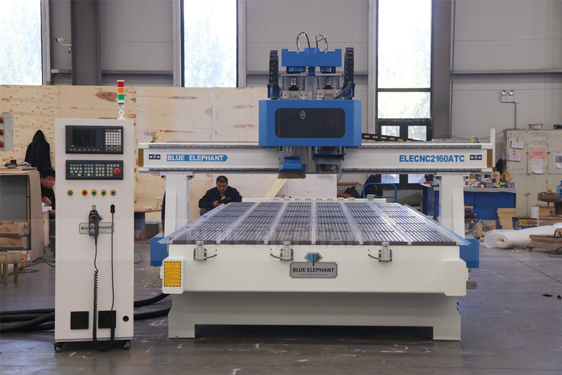 Large 2160 ATC CNC Machine with Aggregate Head and Drilling Head will be Sent to Surabaya Port, Indonesia