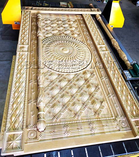 rotary axis cnc router sample