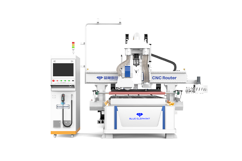 Top Rated ATC 1325 CNC Router Nesting CNC Furniture Making Machine with 2 Saws