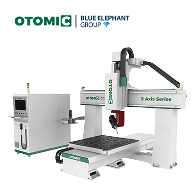 Single Table 5 Axis CNC Machining Center for 3D Woodworking