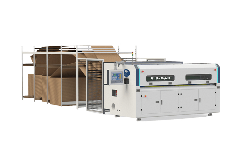 AB2500F Custom Corrugated Cardboard Box Making Machine
