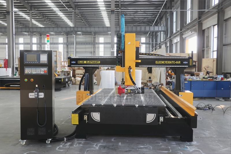 Affordable 1530 4 axis ATC CNC Machine with Rotary axis will be Sent to Nigeria