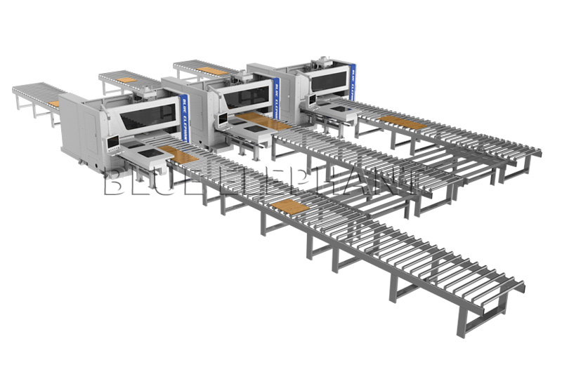 CNC Drilling Machine Cell Wood Drilling Production Line