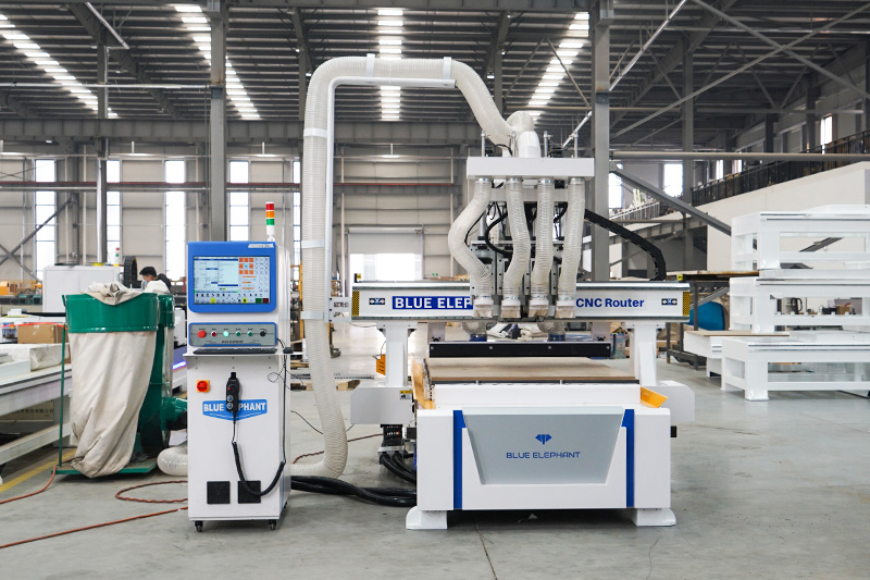 Affordable 1325 Multi-head CNC Router with 4 Spindles for Woodworking