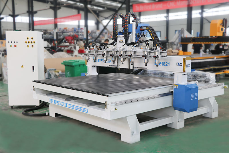 Economic 1821 Multi Spindles CNC Machinery with Rotary Devices & 8 Spindles