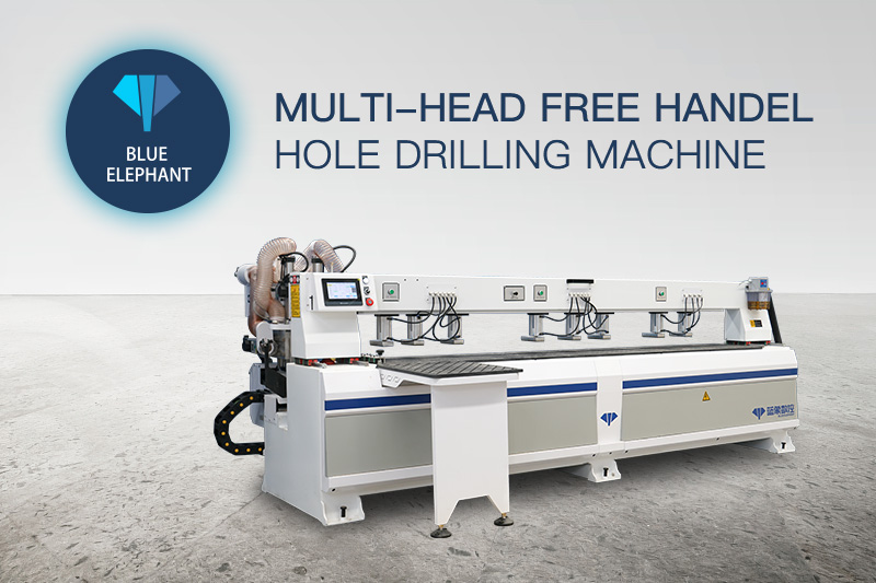 New Launch: Cabinet Door Handle-Free Four Spindle Side Hole Drilling Machine