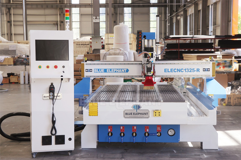 Popular 1325 Rotary Axis 4×8 CNC Router Machine will be Sent to Doha, Qatar