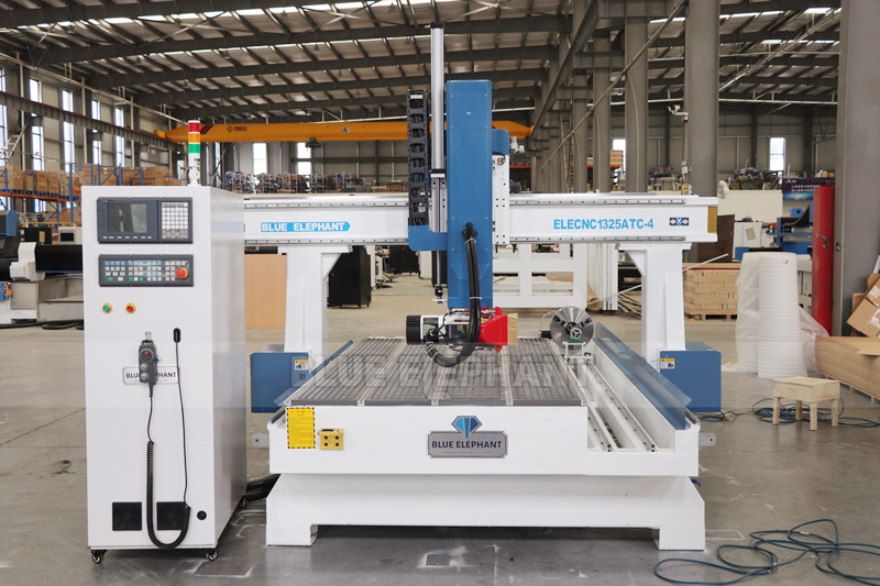 Rotary 4-Axis 1325 ATC CNC Machine will be Sent to Sweden