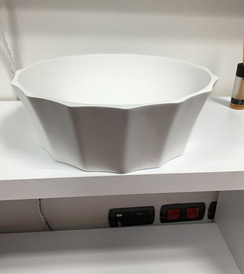 Quartz Stone CNC Machining Center Sample