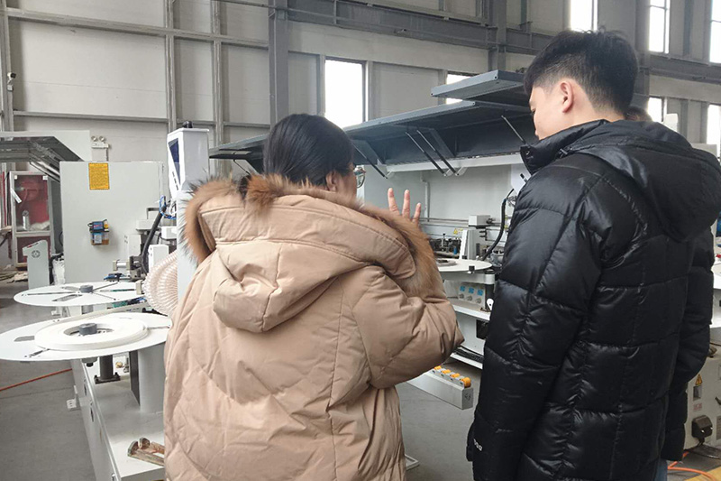 Thai customer visits Blue Elephant CNC