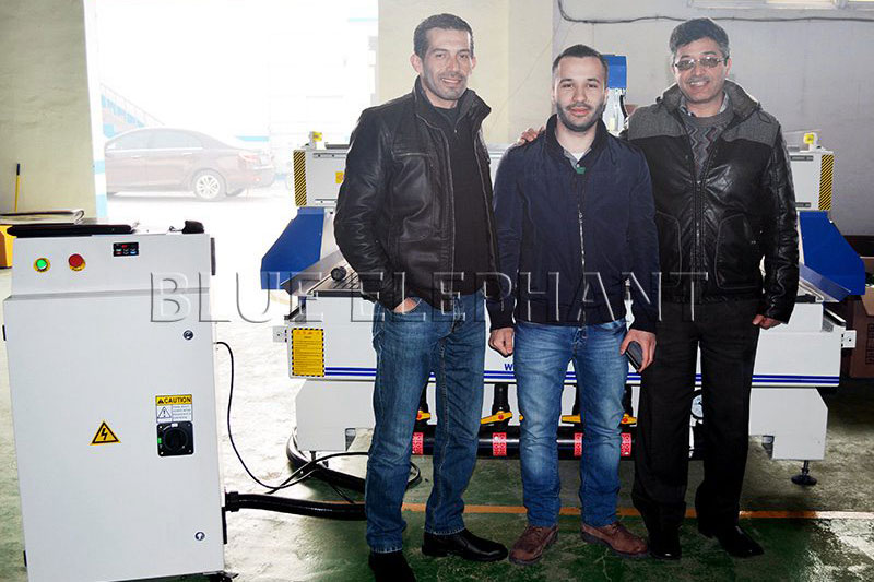 Three Customers Visited Our Factory