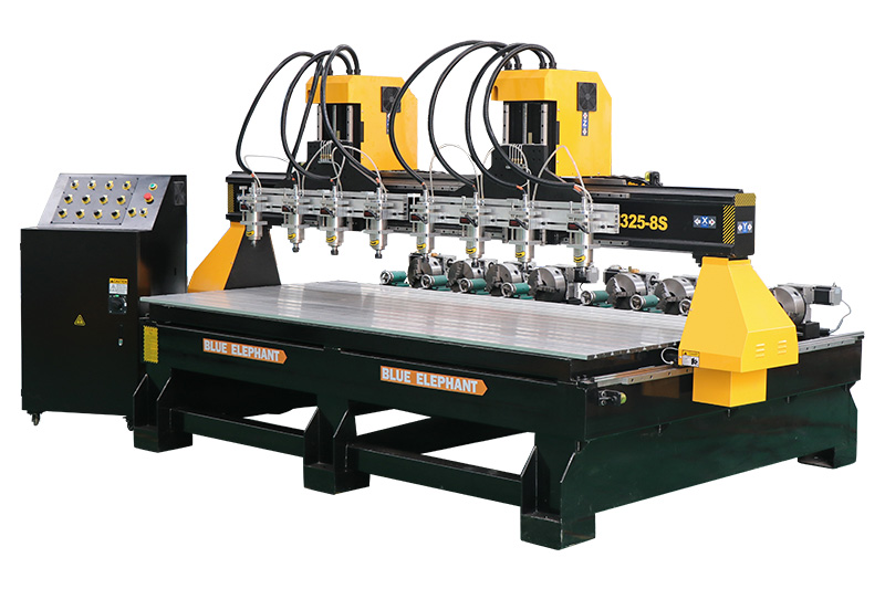 Multi Spindles Woodworking Machine with 8 Spindles