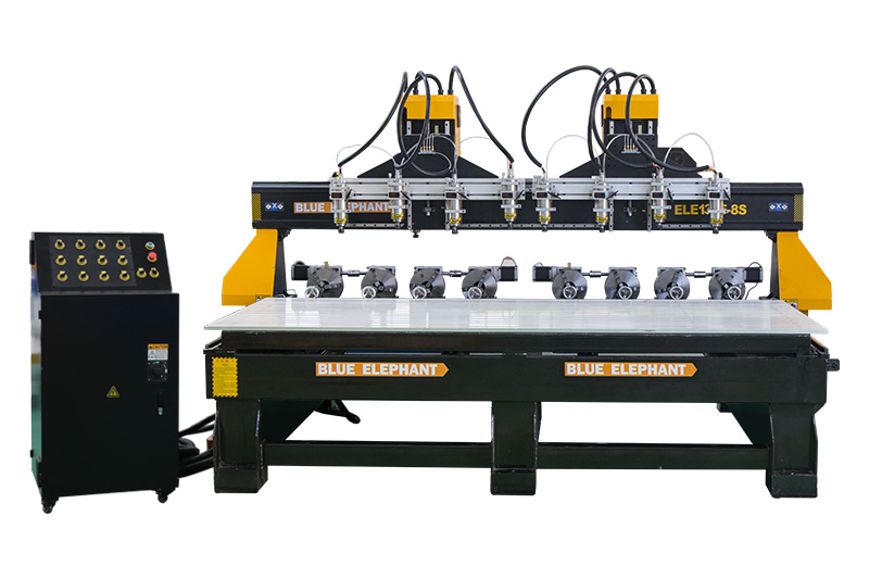 Multi Spindles Woodworking Machine with 8 Spindles