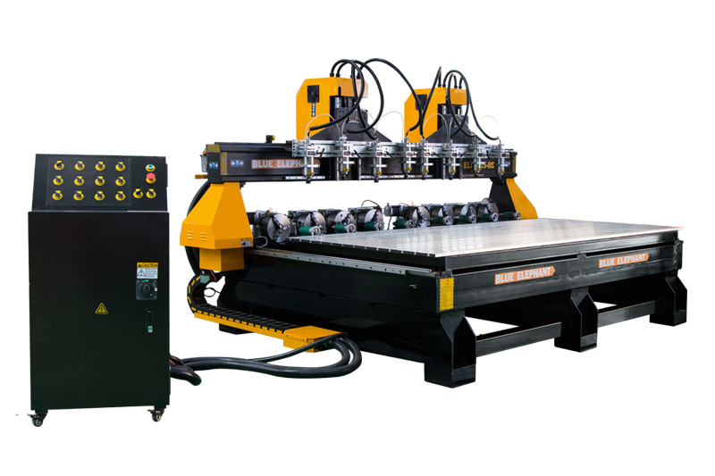 Multi Spindles Woodworking Machine with 8 Spindles